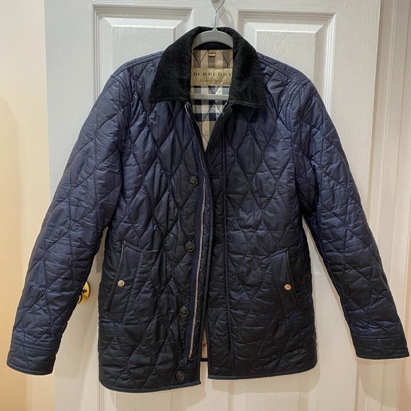 Burberry Men's Diamond Quilted Jacket